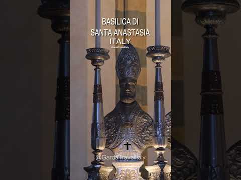 🕯️ Basilica di Santa Anastasia, Verona, Italy | Gothic Church Interiors