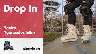 How to Drop In – Trick clip – Basics of Aggressive Inline Skating