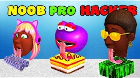 NOOB vs PRO vs HACKER  - Lick Runner VIP HEAD