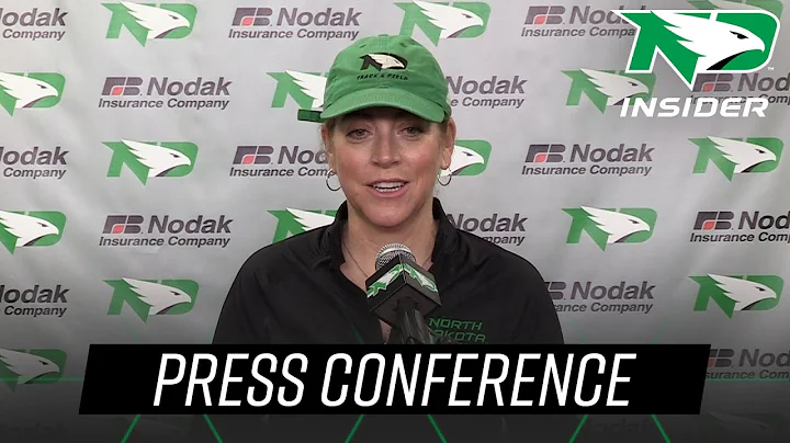 Christine Engel Press Conference | UND Track & Fie...