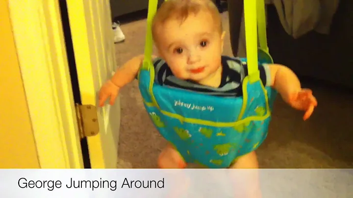 George Jumping Around