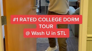 #1 Rated College Dorm Tour - WashU in St. Louis!