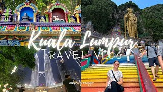 Kuala Lumpur Travel Vlog! Batu caves, Petronas towers and mall hopping