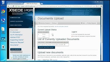 Submitting a Startup Proposal for XSEDE Resources