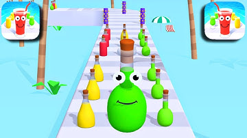 Juice Run #9 Gameplay All Levels Gameplay Android IOS