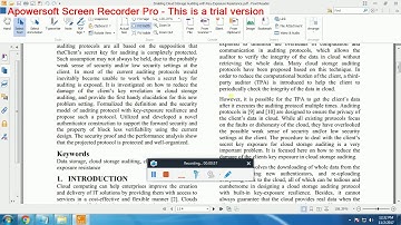 IEEE 2017-2018 JAVA PROJECTS Enabling Cloud Storage Auditing with Key