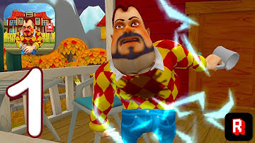 Dark Riddle: Scary Neighbor - Tutorial Gameplay Walkthrough Video Part 1 (iOS, Android)