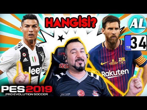C. RONALDO VS L. MESSI! HANGİSİ GELSİN? | PES 2019 TANTUNİSPOR ANALİG #34
