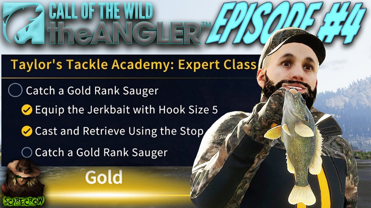 Completing Taylors Tackle Academy Expert Class Part 1! The Angler