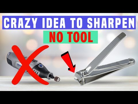 Video: Sharpening nail clippers at home: ways and methods
