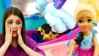 Бардак В Доме Барби! Кукла Барби Завела Щенка - Смешные Видео Про Куклы Для Девочек С Barbie