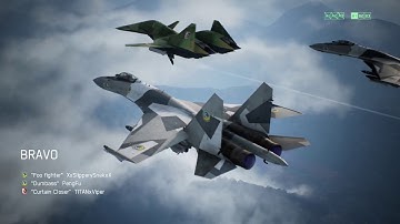 Ace Combat 7: PengFu/XxSlipperySnekxX vs ITS_MrCapone/LCN_Gotti Standards Only