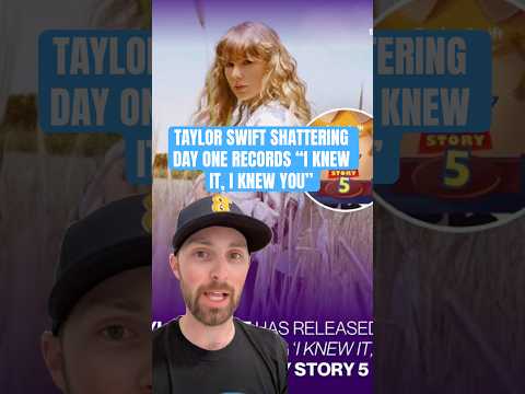 TAYLOR SWIFT SHATTERING RECORDS! “I KNEW IT, I KNEW YOU” #taylorswift #toystory5 #music #news #viral