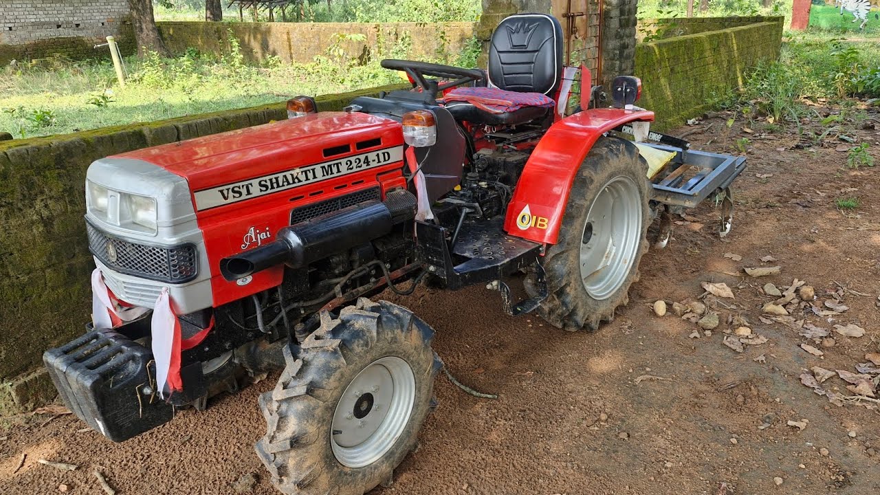 Mini tractor vst shakti  MT 224  1D मिनी ट्रैक्टर मस्त ट्रैक्टर छोटे लेकिन दमदार गाड़ी कृषि के लिए 