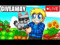 🔴 GROW A GARDEN LIVE | GIFTING PETS AND SEEDS TO VIEWERS! (Roblox Giveaway) 🌱