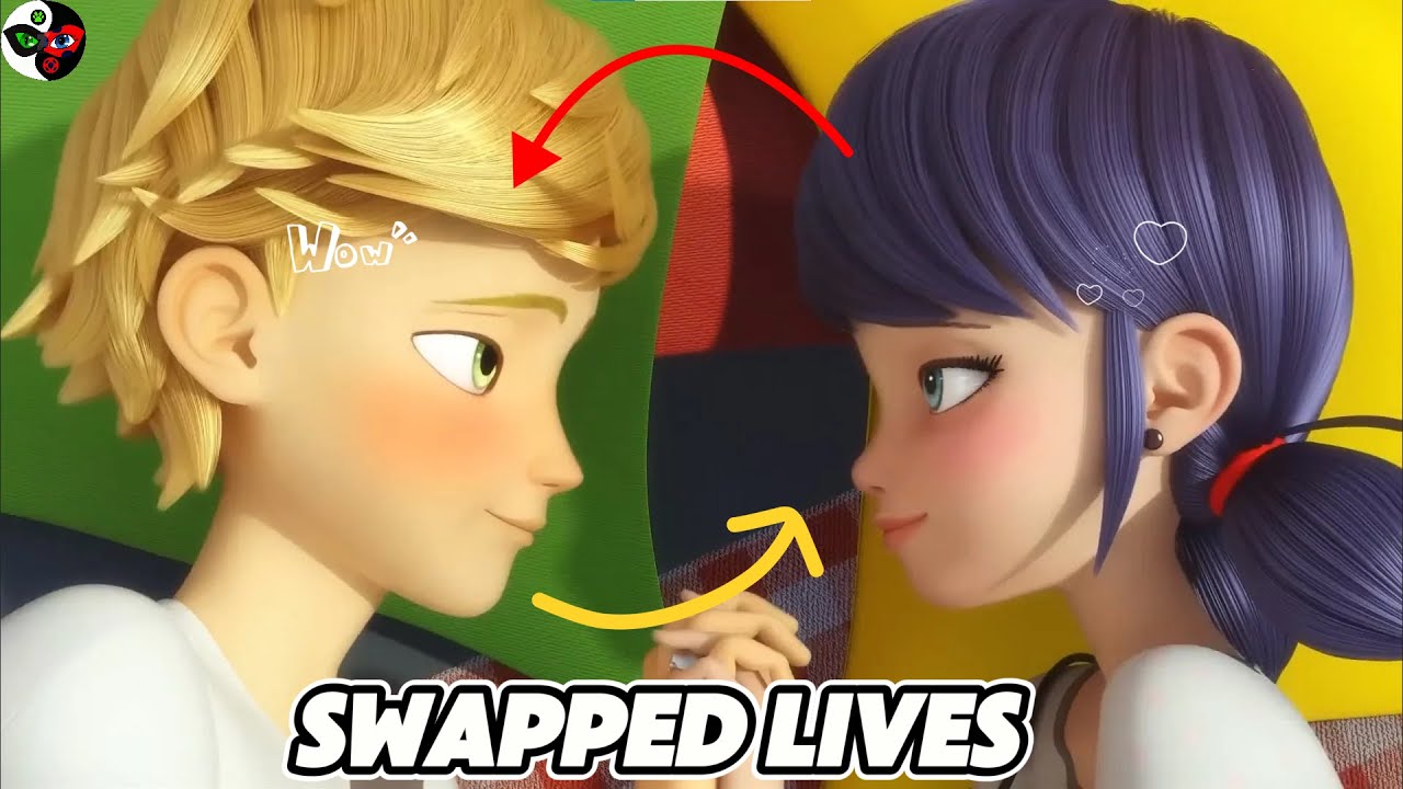 What If Marinette and Adrien Switched Lives?