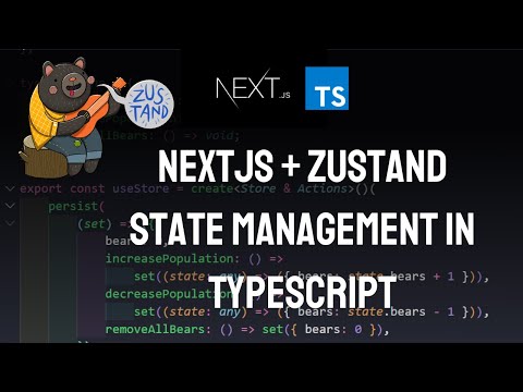 Set up a (Next.js + Zustand + Typescript) app | Part 1