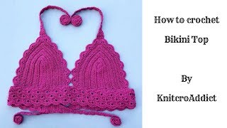 How to crochet Bikinitop