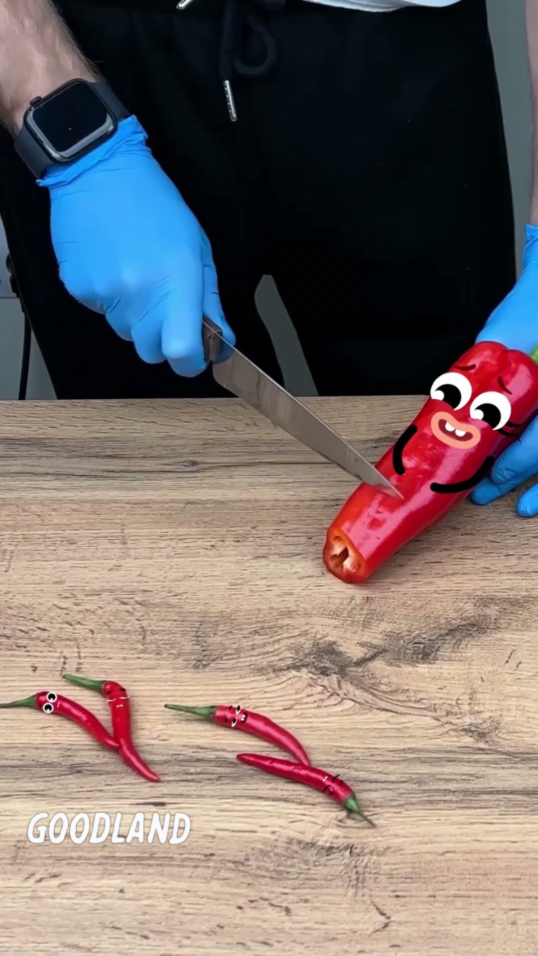 Goodland | The pepper is cut into peppercorns ? #doodles #animation #cartoon