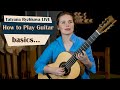 LIVE Guitar Lesson - How to Play Guitar - Basics with Tatyana Ryzhkova