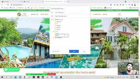 Cách tạo thanh dấu trang trên trình duyệt web google chrome