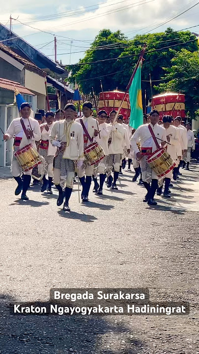 Bregada Surakarsa Kraton Kasultanan Ngayogyakarta Hadiningrat in action #jogjakarta #kratonjogja