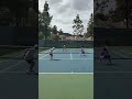 Saved the point with a clutch lob #tennis #pickleball #usta #atp #wta
