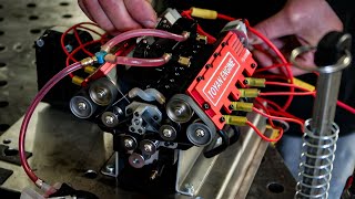 Miniature Model V8 Engine Runs On Petrol, Not Nitro!   Or Does It?