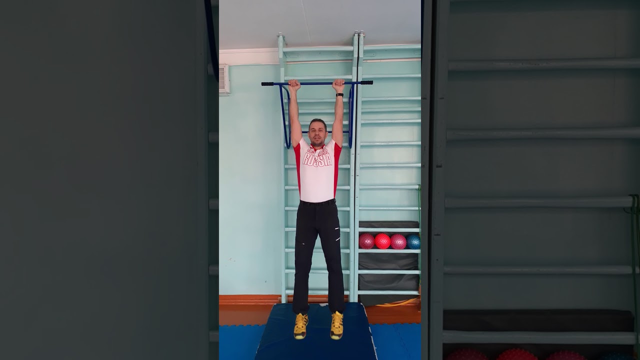 Домашнее задание по физической культуре. Подтягивания. - YouTube