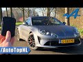 Alpine A110S REVIEW POV Test Drive on ROAD & AUTOBAHN NO SPEED LIMIT by AutoTopNL