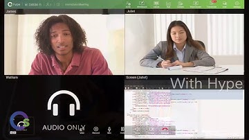 Distance Learning, simplified. OneScreen Hype.