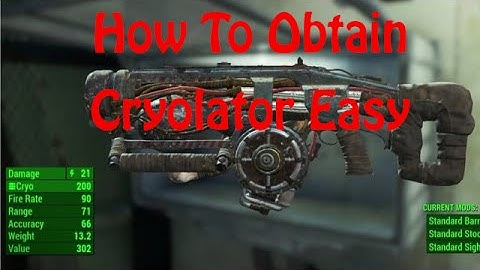 Fallout 4: Guides & Glitches - Obtaining Cryolator Without Master Lockpicking