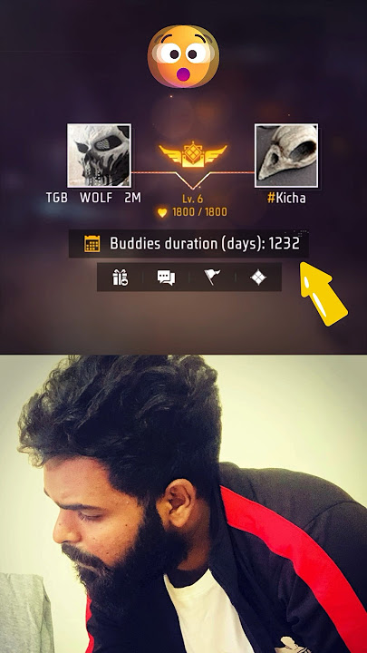 😍 My 1200  days Dynamic Duo reveal 😅 Free fire India #shorts #ff #tamil
