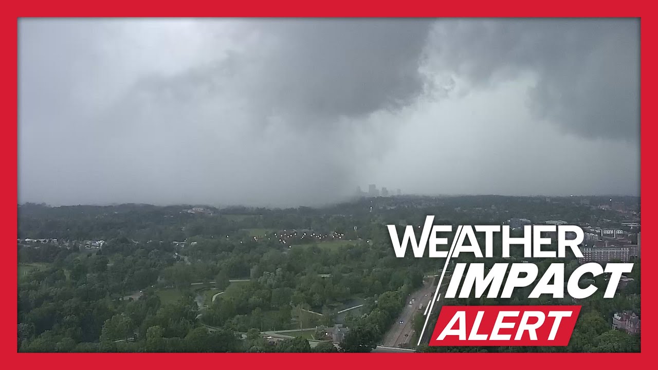 Raw video: Camera captures Friday afternoon storm that produced tornado ...