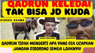 QADRUN SUKA MELARANG2 YESUS JD TUHAN. TERIMA AJA KENAPA SIH?? KAN TUHAN KITA BERBEDA!!