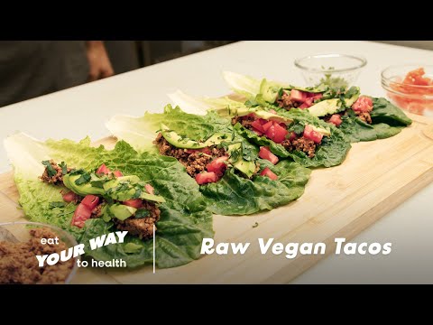 15 Minute Raw Vegan Tacos Dherbs Com