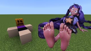 Poppy Playtime Feet Lily Lovebraids Addon in Minecraft PE