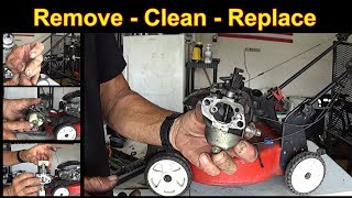 Lawn Mower Surging - Small Engine Repair - Off Engine Carburetor Cleaning #SideHustle