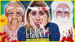 Gerçek Hayatta Granny Gi̇zli̇ Sli̇me Di̇la Kent