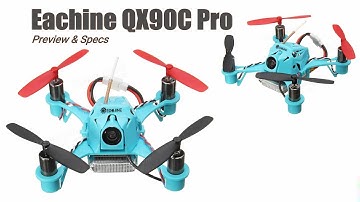 Eachine QX90C Pro with F3 Betaflight OSD Buzzer Telemetry Micro FPV Racing Drone Quadcopter BNF