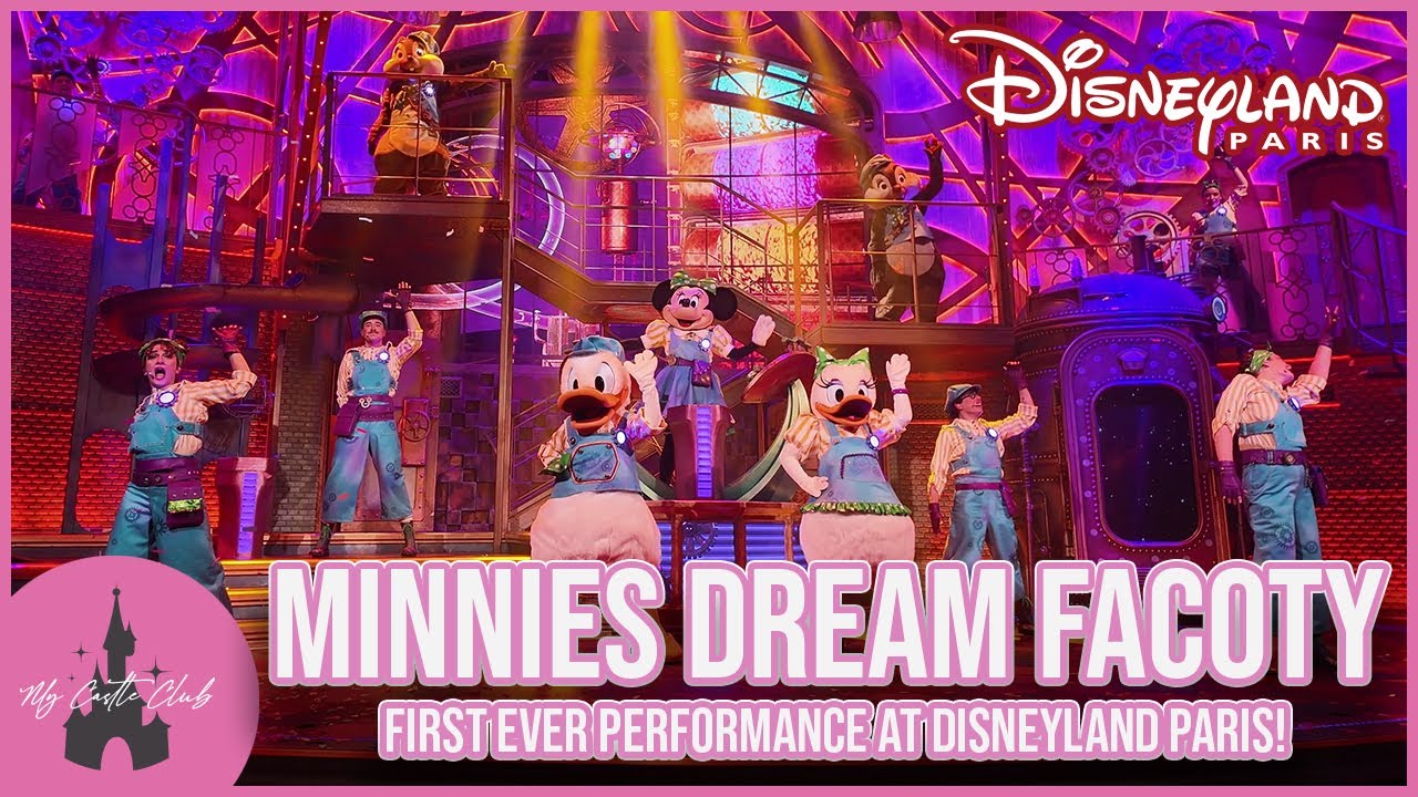 Minnie’s Dream Factory First Ever Show at Disneyland Paris 2026 Full 4K Performance, Studio D!