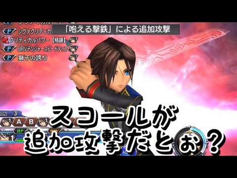 スコールが咆えた 超絶強化の全体攻撃系アタッカー Dffoo Youtube