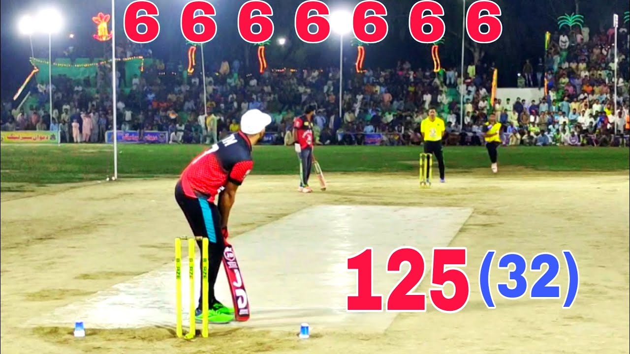 125 Runs Chase in Just 32 Balls by Tamour Mirza & Fahad Main Channu ...