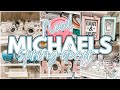 MICHALES SPRING HOME OFFICE DECOR SHOP WITH ME 2022 | MICHAELS SPRING HOME DECOR 2022