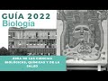 Guía Oficial UNAM 2022 área 2 resuelta: Biología