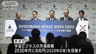 アジア最大級の宇宙ビジネスイベント　国際競争が激化(2023年11月27日)