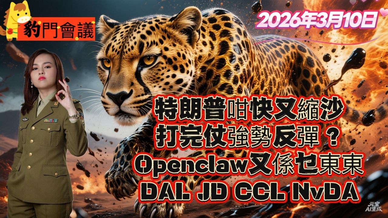 【豹門會議】🌅🌪️中東局勢急剎車，港股美股掃貨名單！🧭