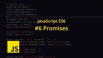 JavaScript ES6 - #6 - Promises
