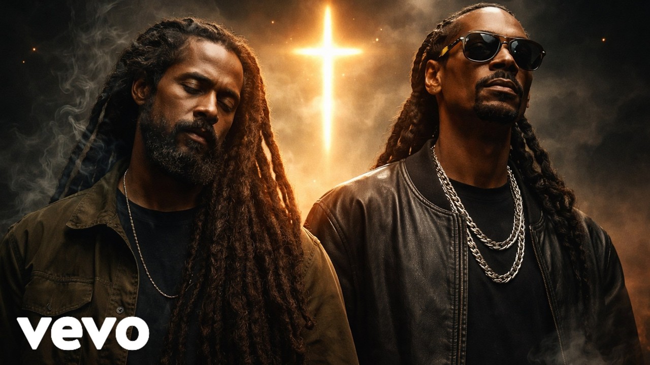 Damian Marley ft Snoop Dogg - Smoking Away My Pain (Official Gospel Lyrics Video)