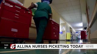 Allina hospital nurses in Twin Cities to picket in response to proposed staff reductions  closures